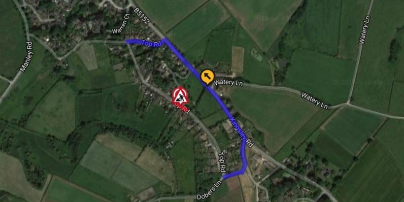 top road frodsham map tw