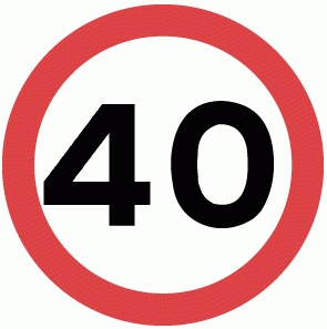 40 mph