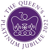 The Queens Platinum Jubilee logo