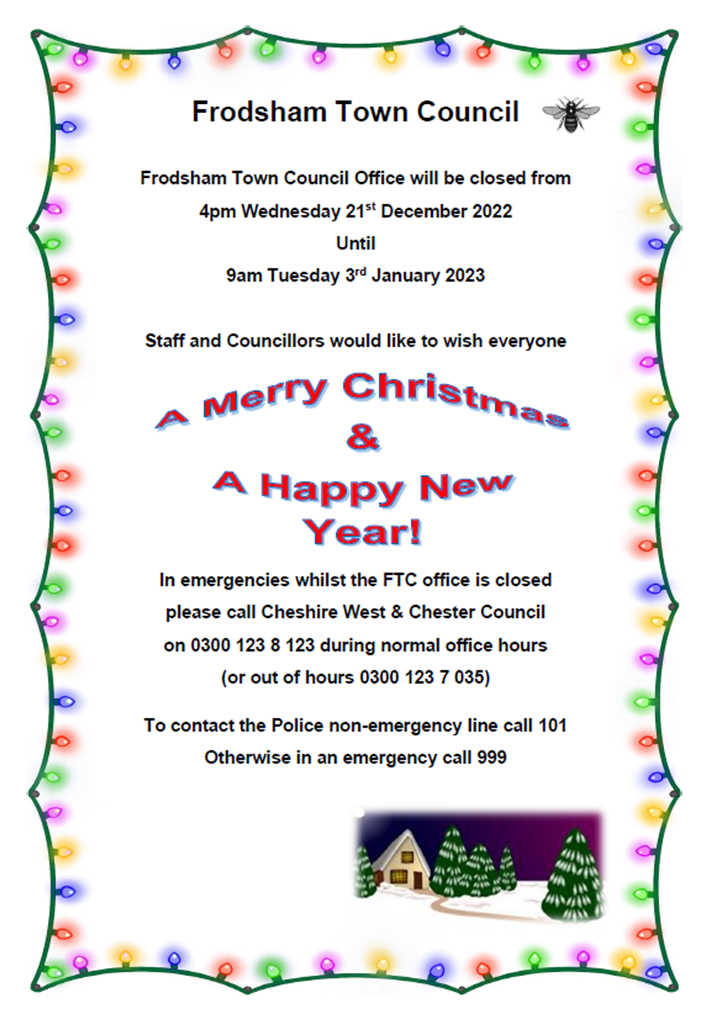 FTC Christmas 2022 Closure Notice